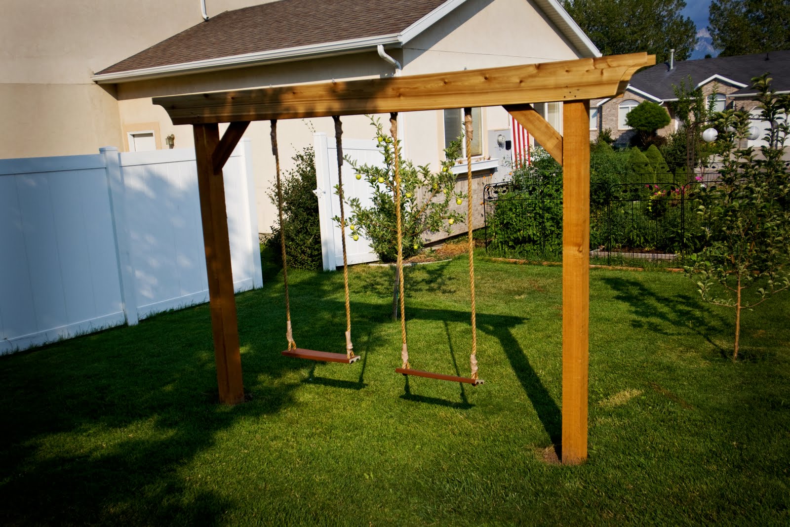 Pergola Swing Set Plans PDF Woodworking