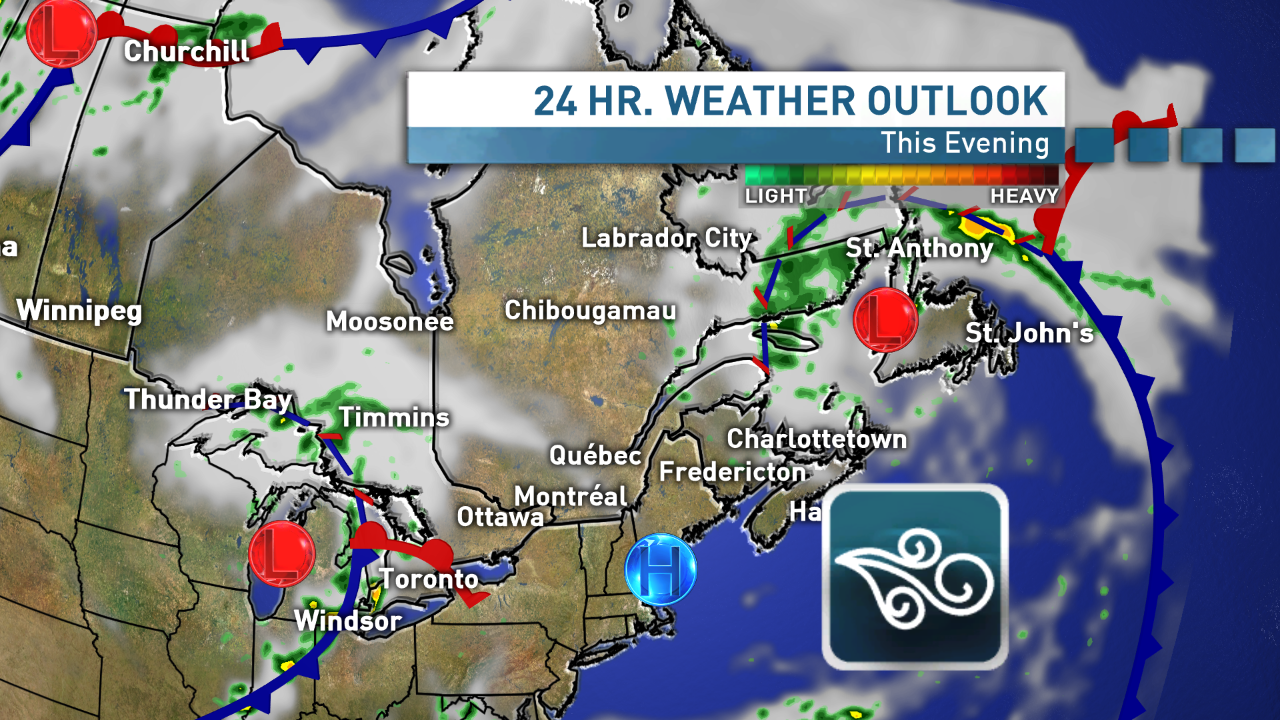 Eastern Canada Frontal Analysis