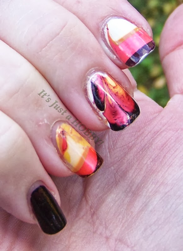 It's Just a HOBBY!: Fall Marbling