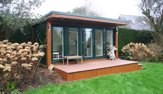 Shedworking: Arts and crafts garden studio | Garden studio, Garden