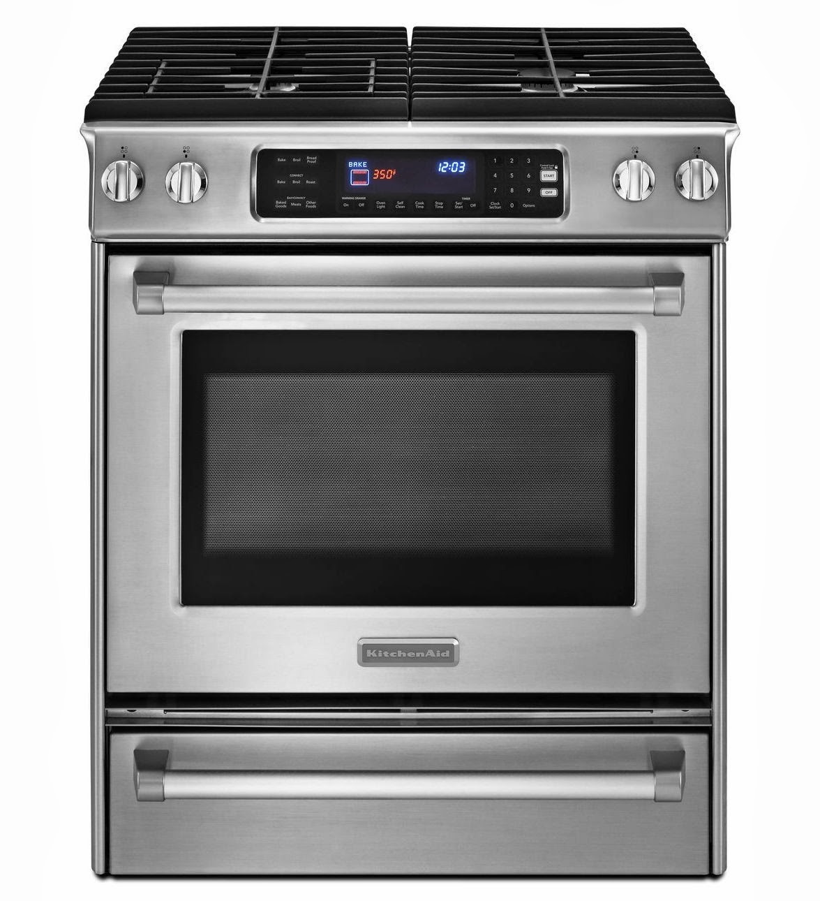 Slide in Gas Range