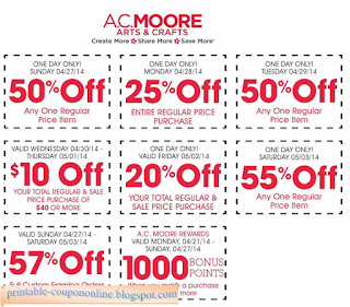 Free Printable Ac Moore Coupons Free Printable Ac Moore Coupons