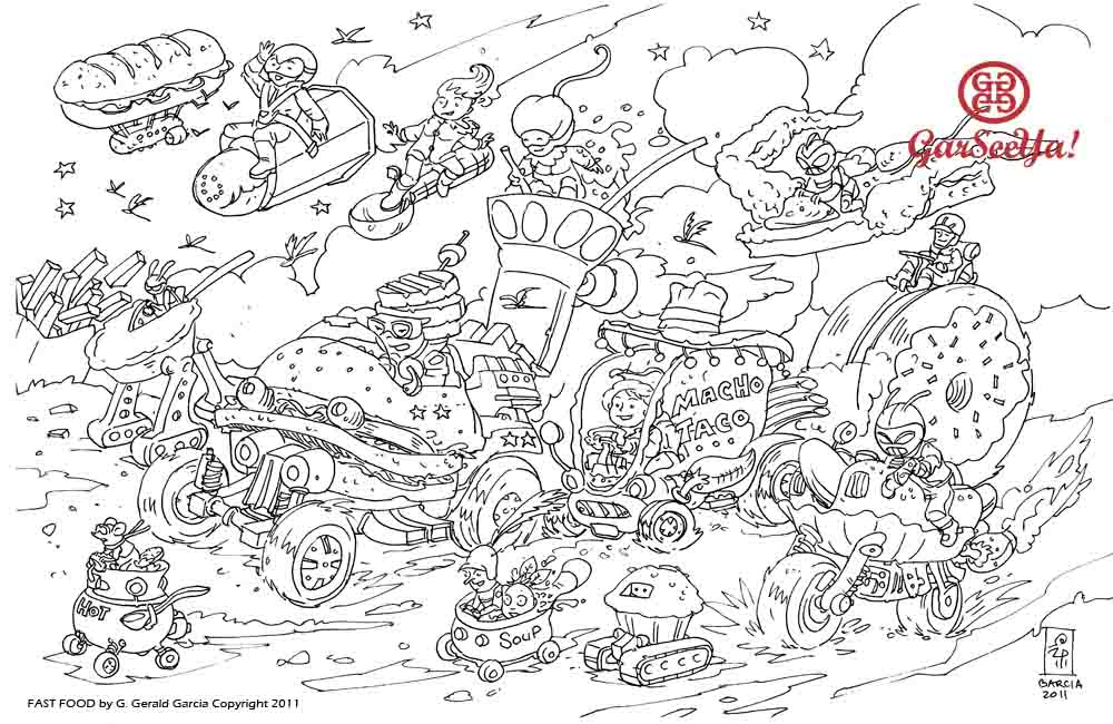 wacky racers coloring pages - photo #41