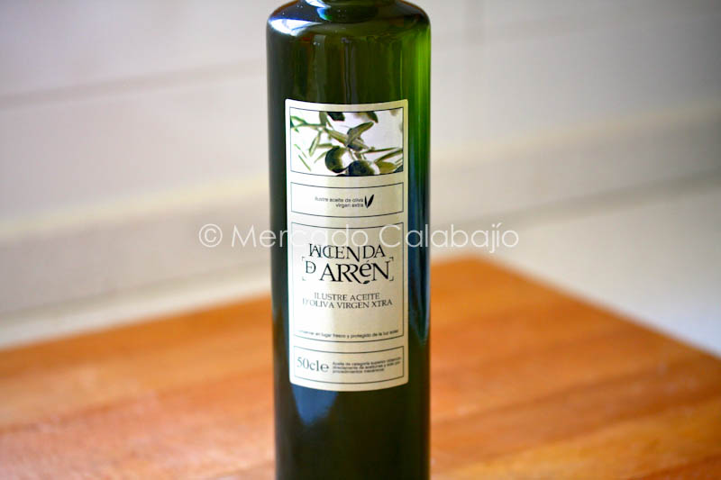 Aceite de oliva virgen extra Hacienda de Arrén, aceite de Madrid