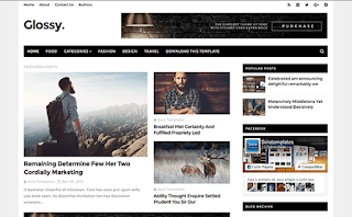 Glossy Blogger Template Glossy Blogger Template