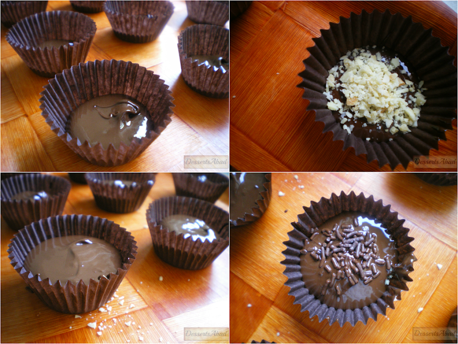 Bombones de castañas confitadas (Elaboración)