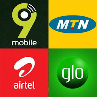 MTN, Airtel, Glo, 9mobile