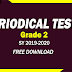 PERIODICAL TEST (PT) GRADE 2 SY 2019-2020