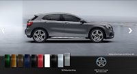 Màu ngoại thất Mercedes GLA 250 4MATIC 2018 Mercedes GLA 250 4MATIC 2018 màu Xám Mountain 787