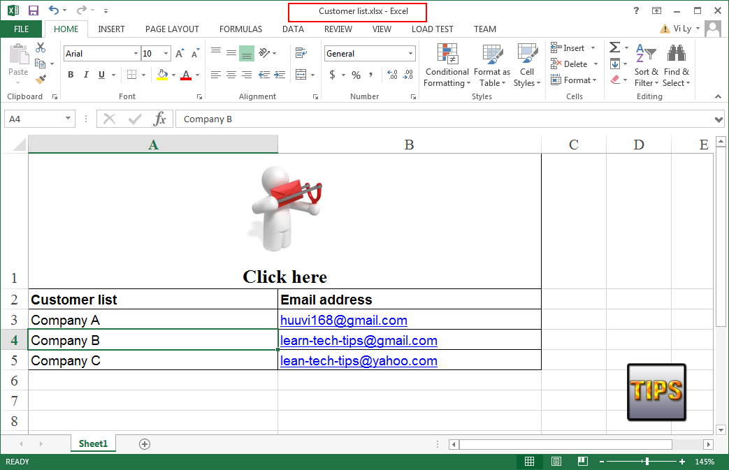 Using Outlook and Excel to Send Emails to Bulk Customers