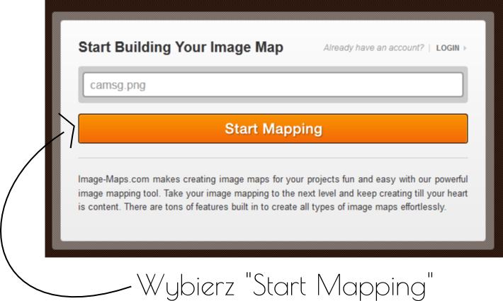 jak zrobić graficzne menu w Image Maps