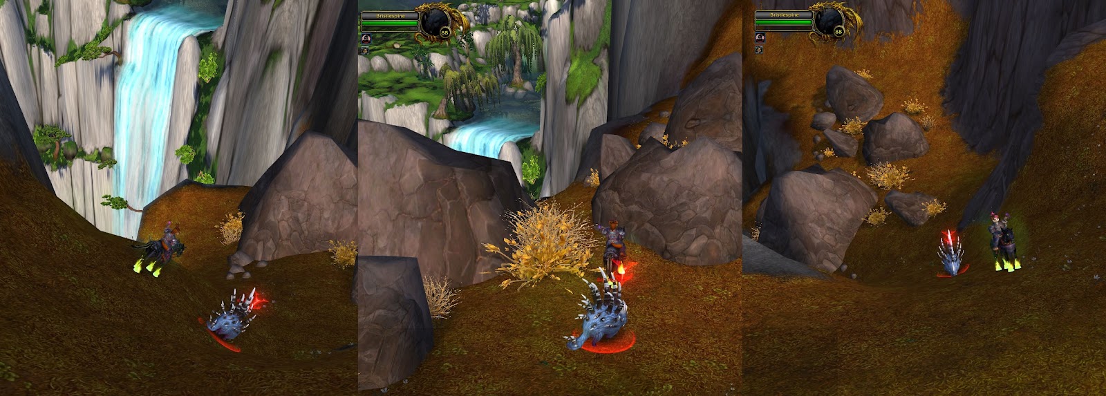 WoW Rare Spawns Bristlespine Trackable Hunter Pet (Porcupine)