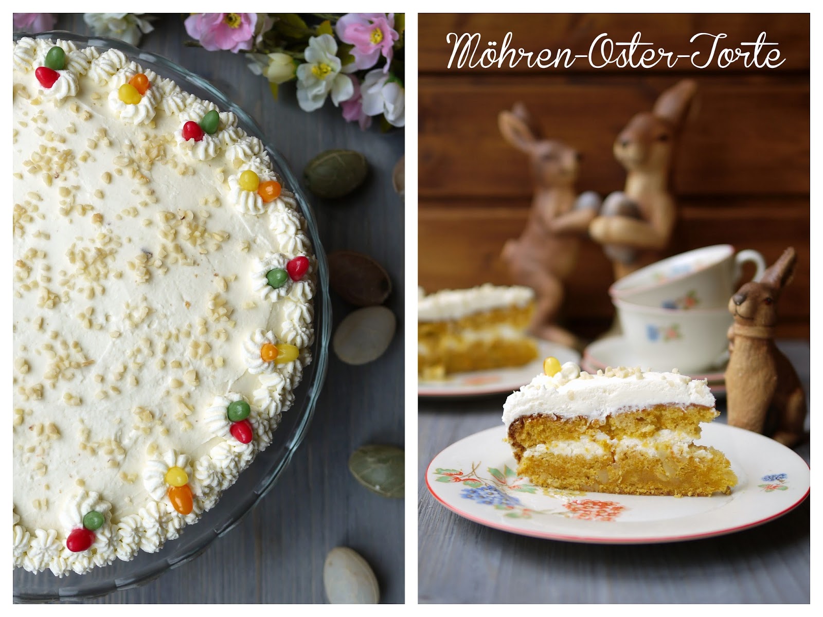 Experimente aus meiner Küche: Möhren-Oster-Torte Experimente aus meiner Küche: Möhren-Oster-Torte