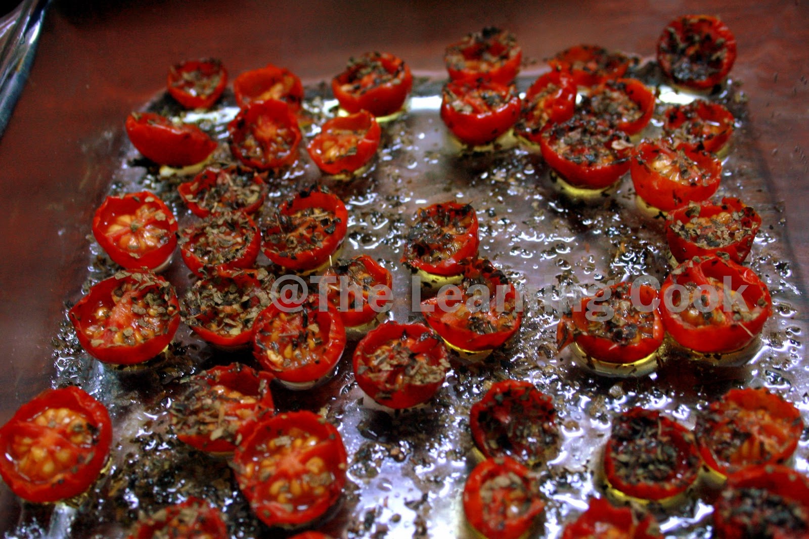 The Learning Cooks Nigella Lawson's Slow Roast Tomatoes, Goat's Cheese