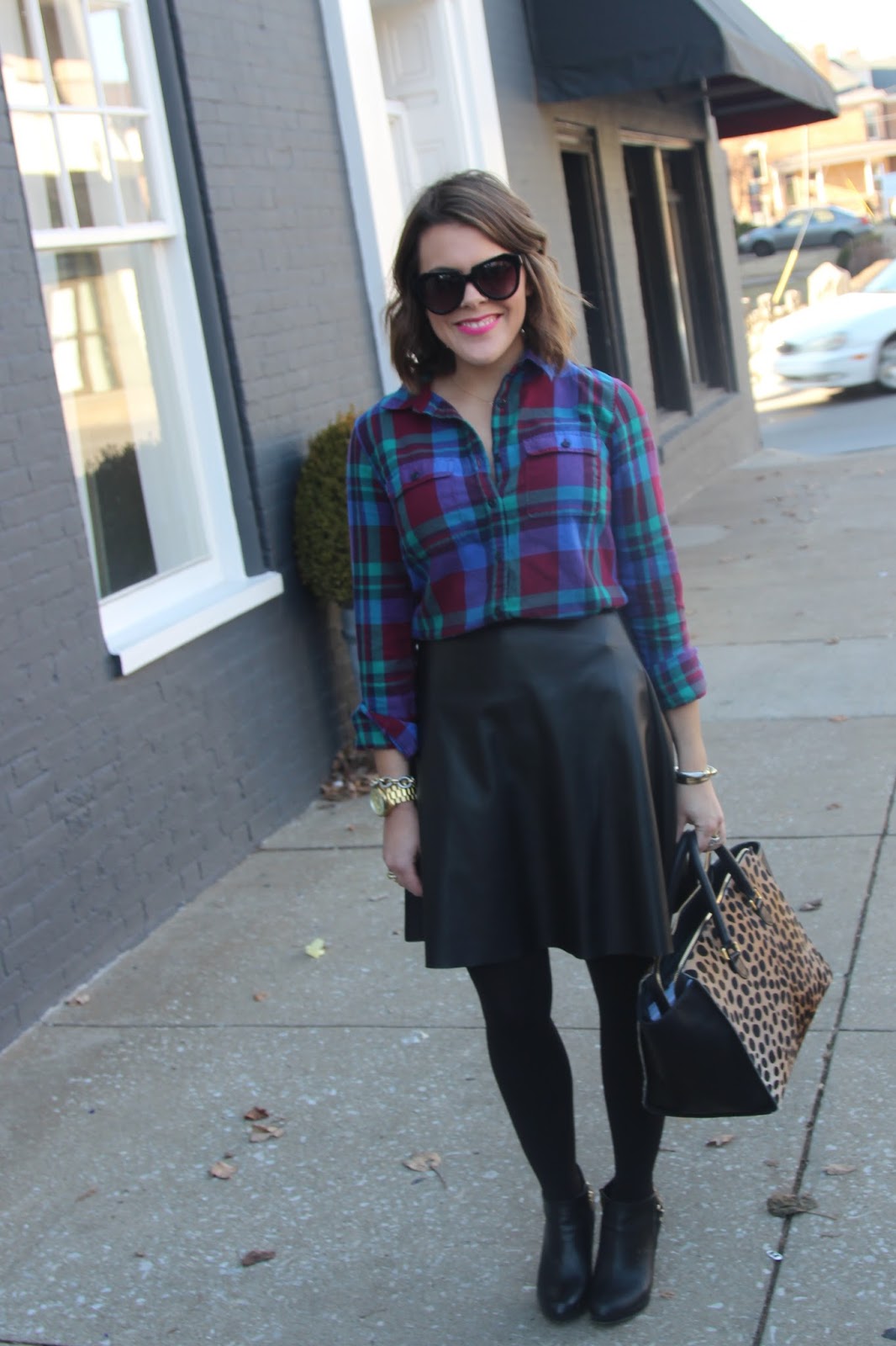 Glitter and Gingham : plaid, please