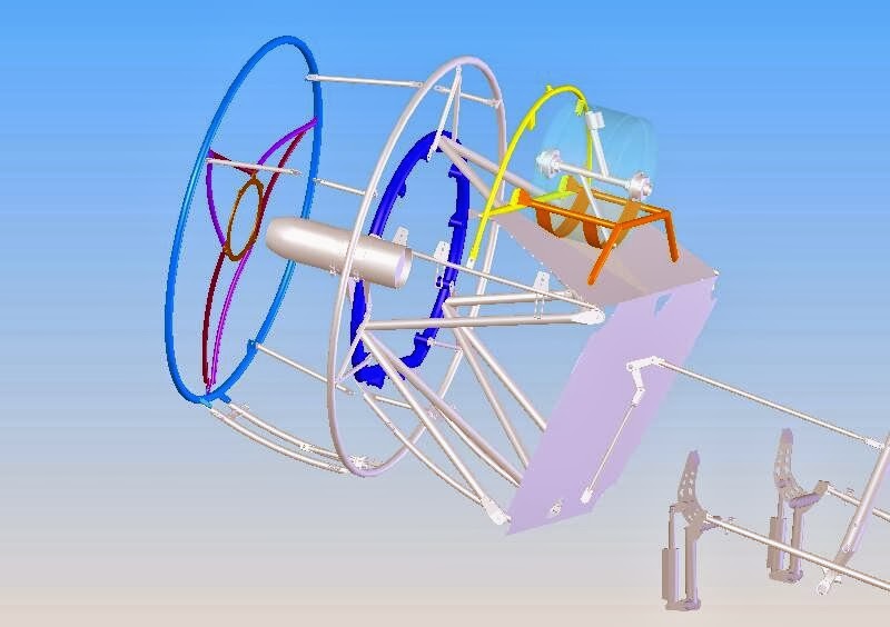 Jungmeister by Bill LeBrun in Winnipeg Karl Pfister's engine mount
