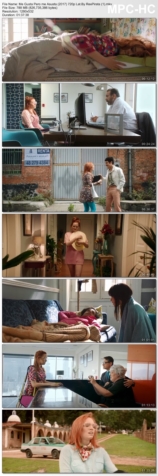 Capturas de la película.