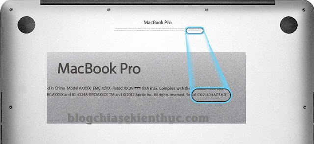 Kiểm tra bảo hành máy tính Macbook