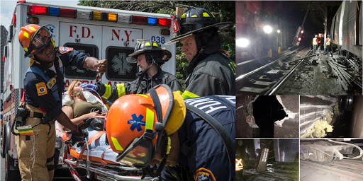 Dominicanos que viajaban en tren accidentado en Harlem no han sido identificados
