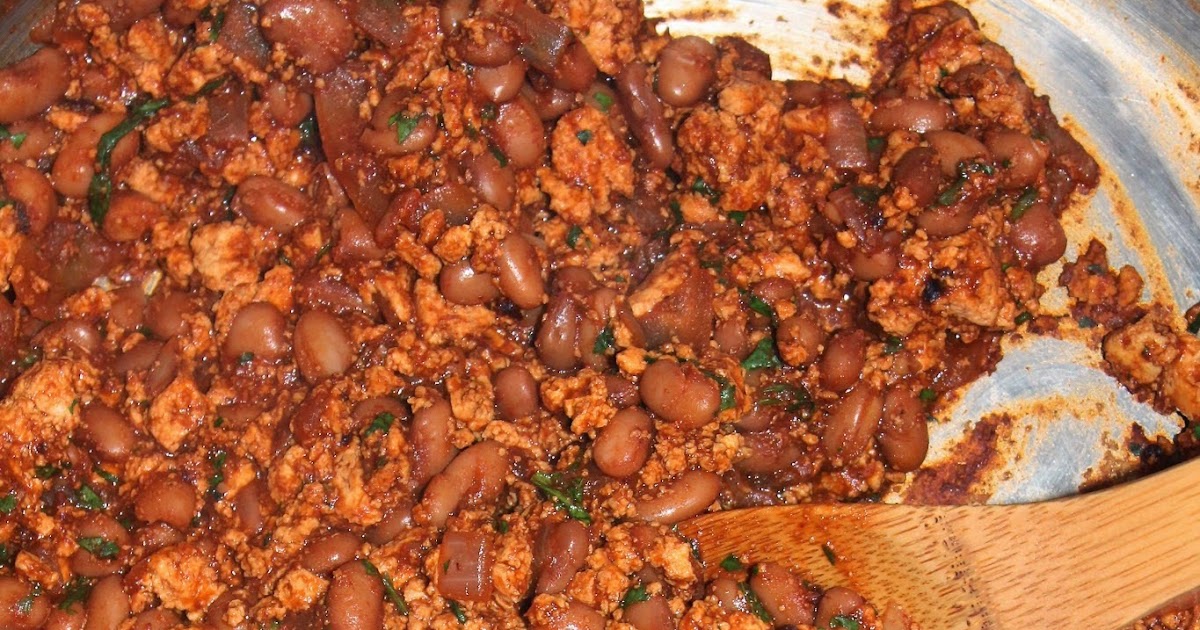 Savory Moments Spicy tofu and pinto beans (Sofritas)