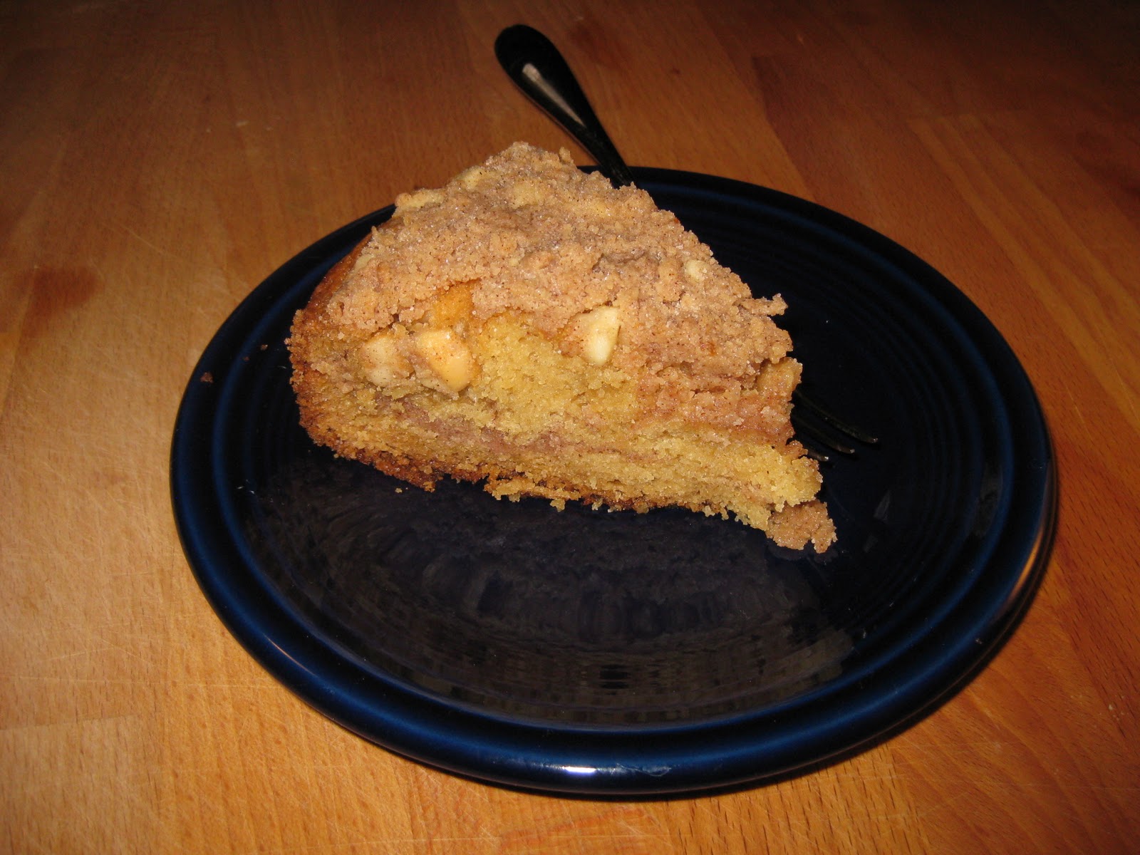 Life Deconstructed Day Two Macadamia Nut Coffee Cake!