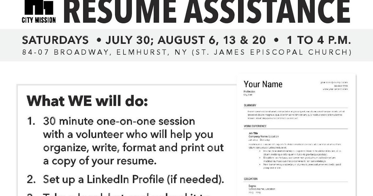 first presbyterian church of forest hills resume assistance resume assistance