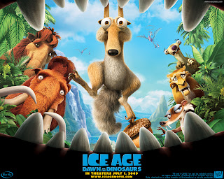 ice age 2 dinosaurs