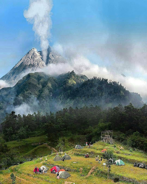 Pesona wisata bukit klangon Merapi Yogyakarta