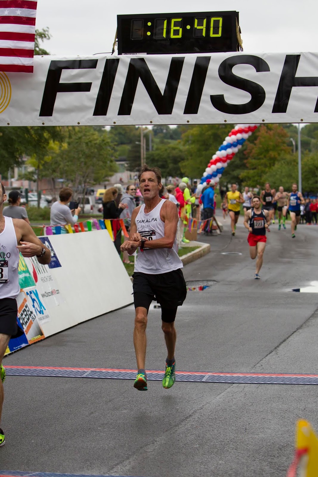 The Running Professor: Masters Road Mile Champions Crowned as Records Fall  at HAP Crim Festival of Races--Recap 1-Records, Overall Races and Age -Grading