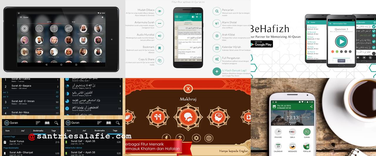 6 Aplikasi Al-Qur'an Terbaik untuk Android | Santrie Salafie 6 Aplikasi Al-Qur'an Terbaik untuk Android | Santrie Salafie
