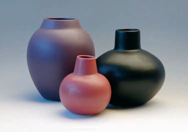 handmade clay vases