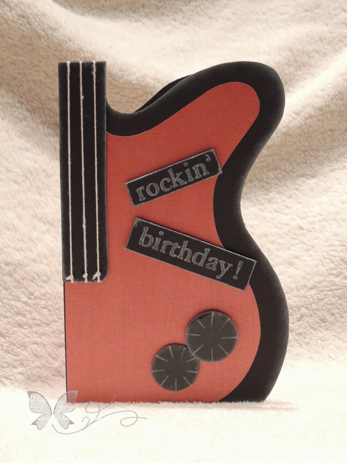 Lolas Kartenwelt: Rockiger Geburtstag