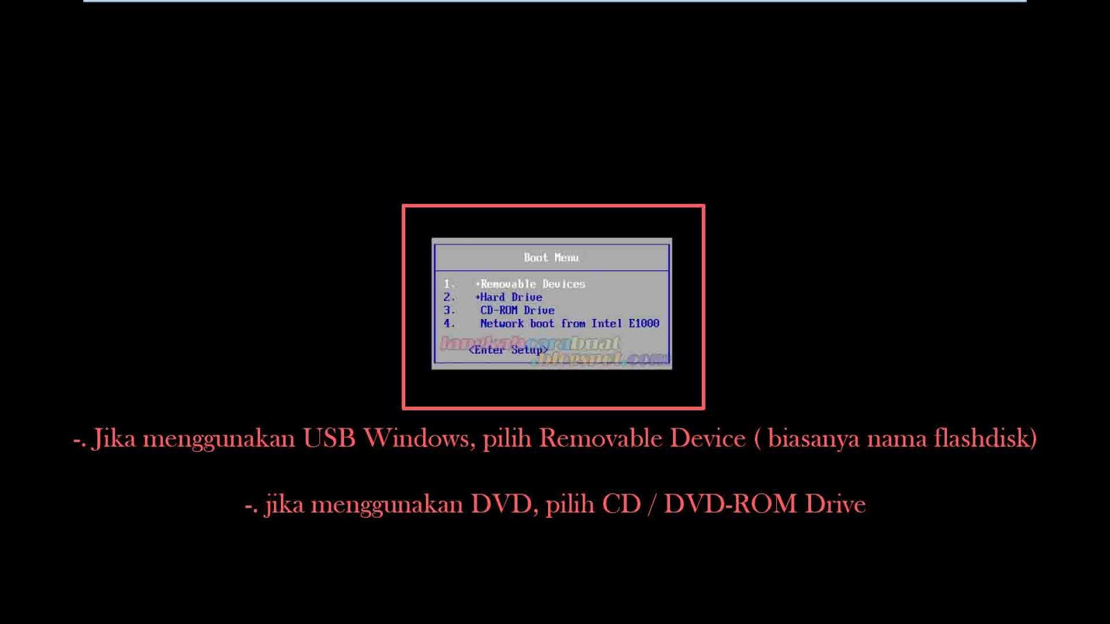 Cara Instal Ulang Notebook Asus Windows 7