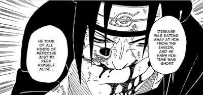 itachi muntah darah