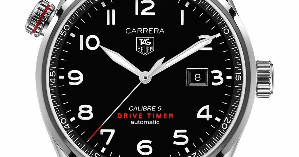 tag heuer carrera drive timer