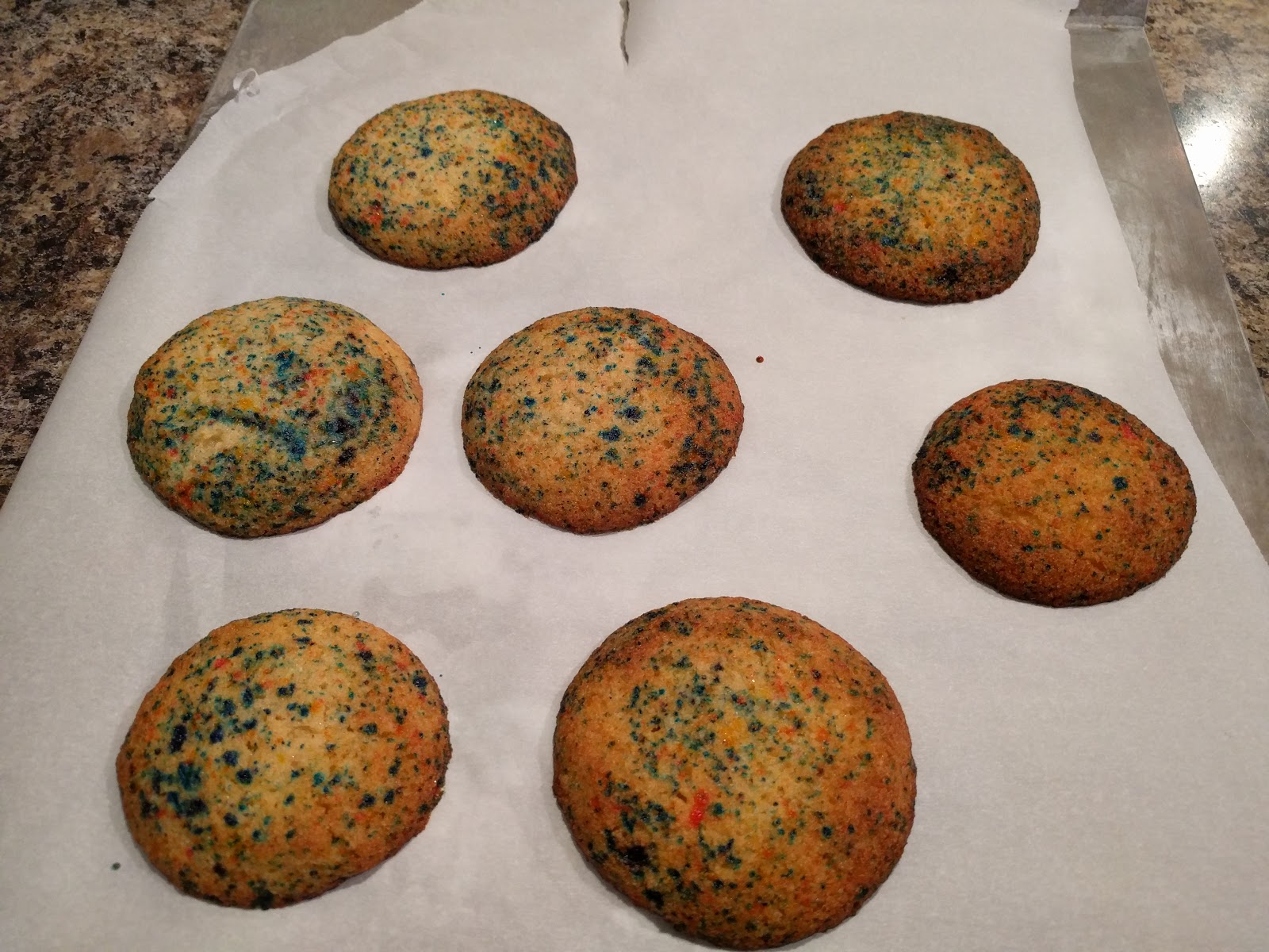 Soft Rainbow "Sugar" Cookies keto kitchen recipes