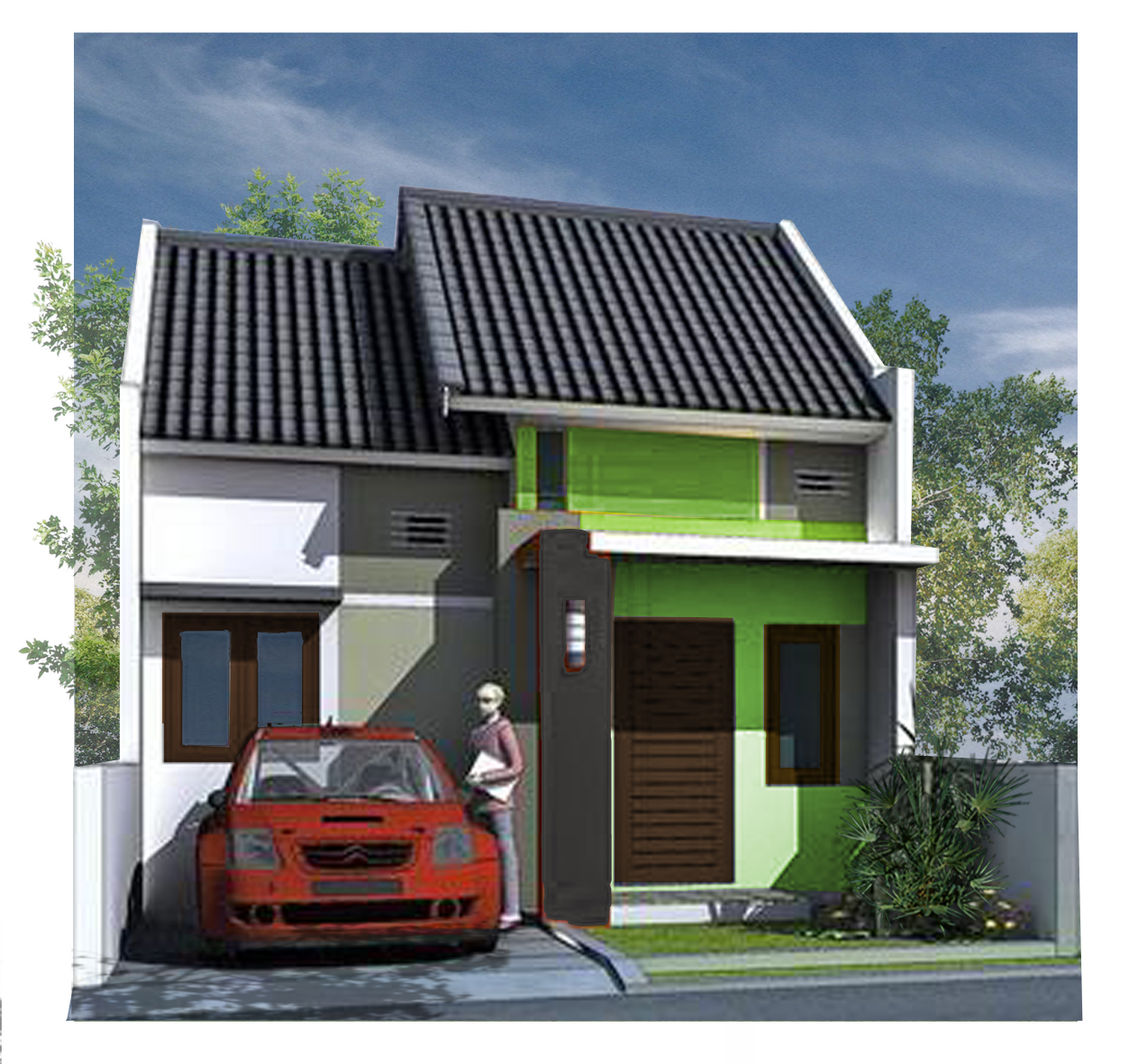 40 Desain Rumah Minimalis Type 36 Terbaru Rumahku Unik