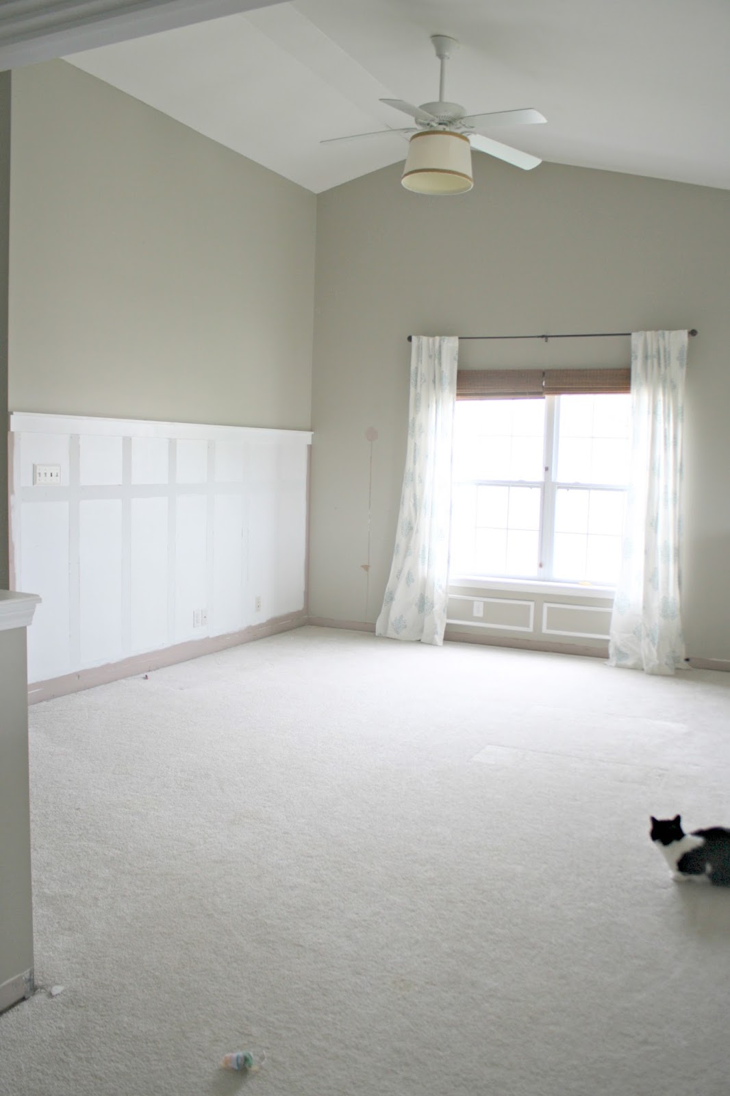 Window seat, ship lap and craftsman trim Thrifty Decor Chick