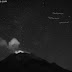 Captan extrañas luces que parecen rods en el volcán Popocatépetl