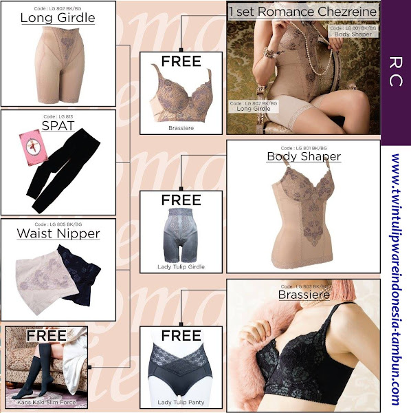 Romance Chezreine Free | September 2016 Promo 1 Free 1 Lady Tulip | September 2016