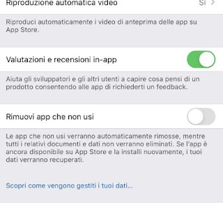 Rimozione automatica app Rimozione app