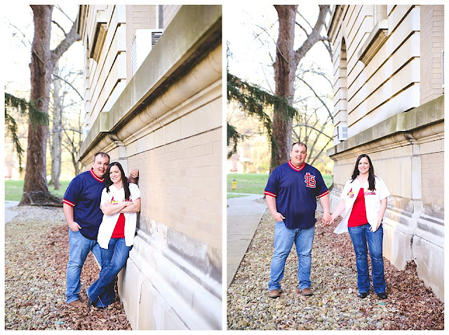 engagement session at St. Mary-of-the-Woods College