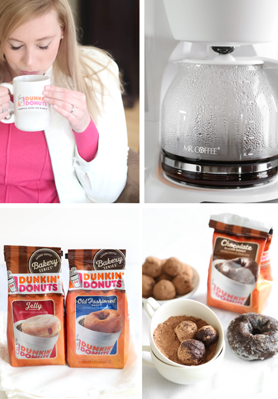 Chocolate Donut Coffee Truffles and a Dunkin' Donuts Giveaway