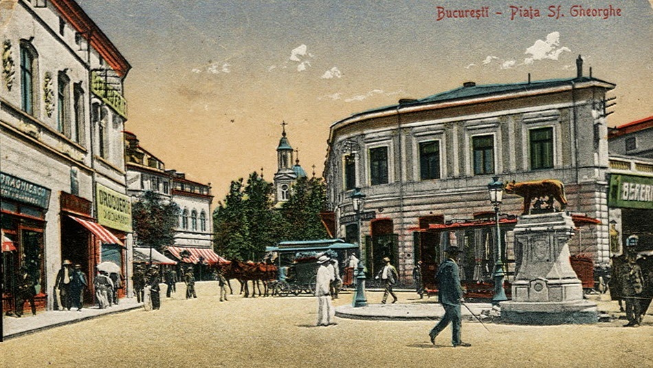 Turist în București Piata Sf.