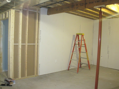 building on love: basement drywall building on love: basement drywall