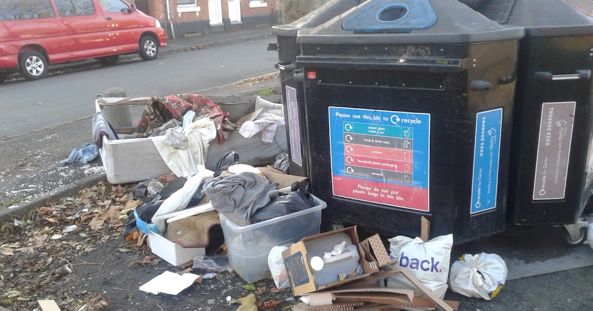 Derby's waste a rubbish blog ! Recycling! now is the time to give it back!