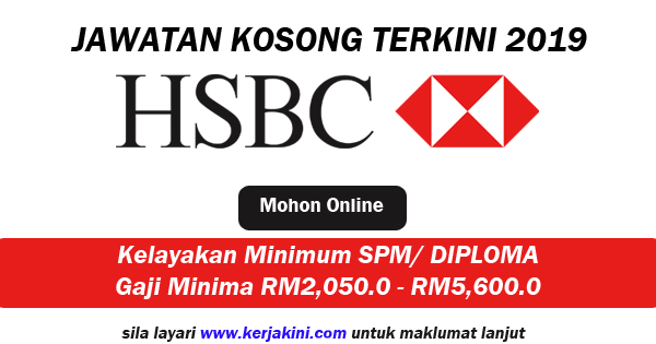 Jawatan Kosong HSBC Bank Malaysia Berhad