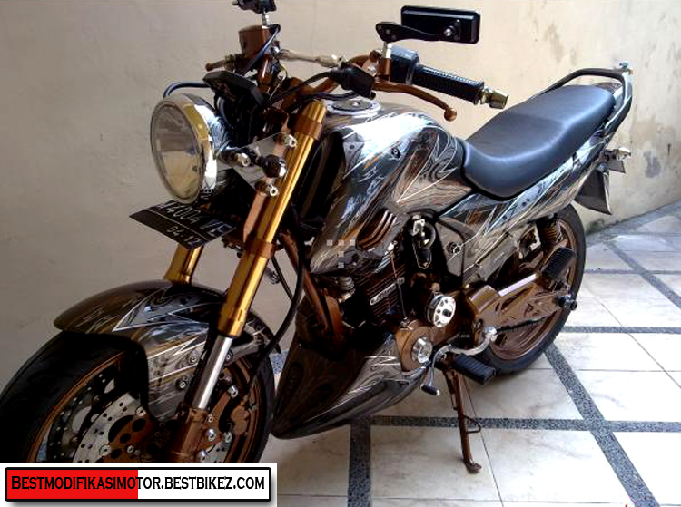 Modifikasi Honda MegaPro Air Brush - Gambar Modifikasi Motor Terbaru