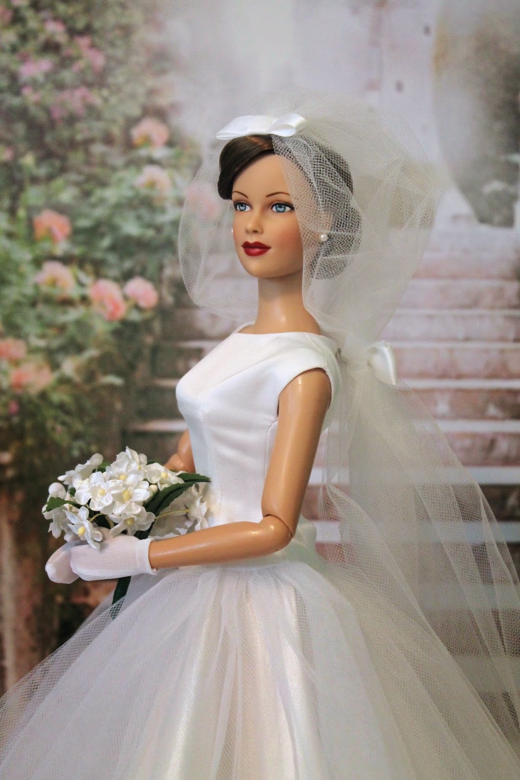 Diane on Whidbey Island "Funny Face" Wedding Dress