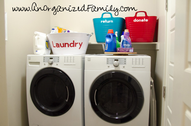 An Organized Family: Laundry Room Reveal